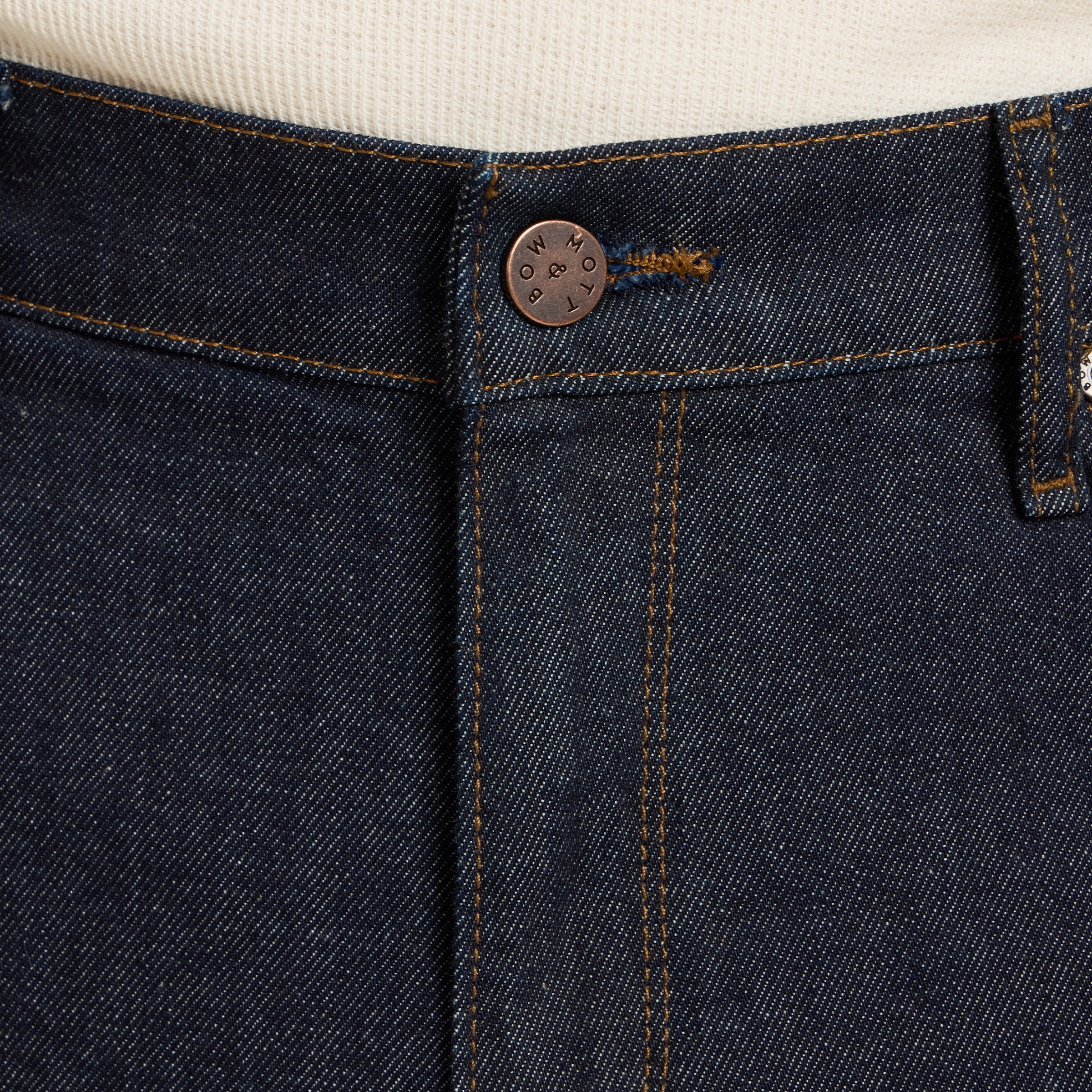 Men wearing Dark Blue Slim Ridge Jeans