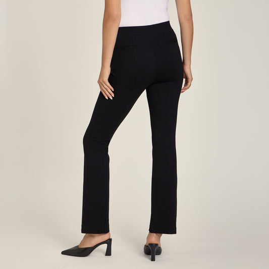 Slim Knit Pant Black Slim pants