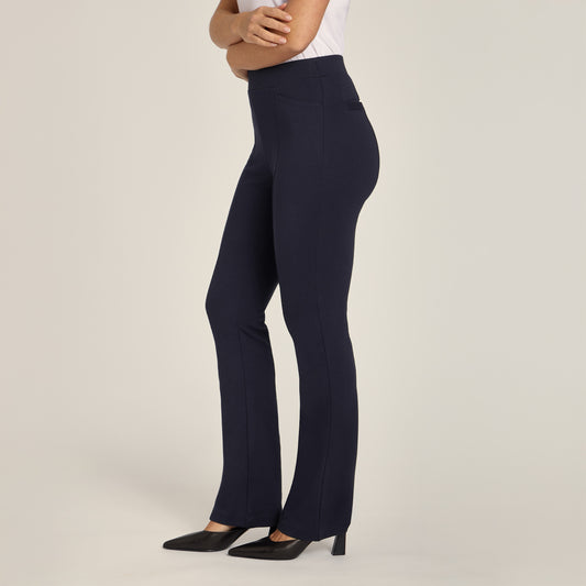 Slim Knit Pant Navy Slim pants