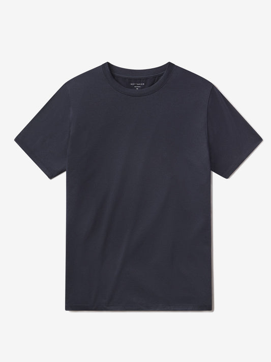 Tech Tee Navy Heather Crew tees