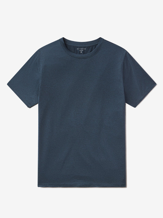Tech Tee Teal Heather Crew tees