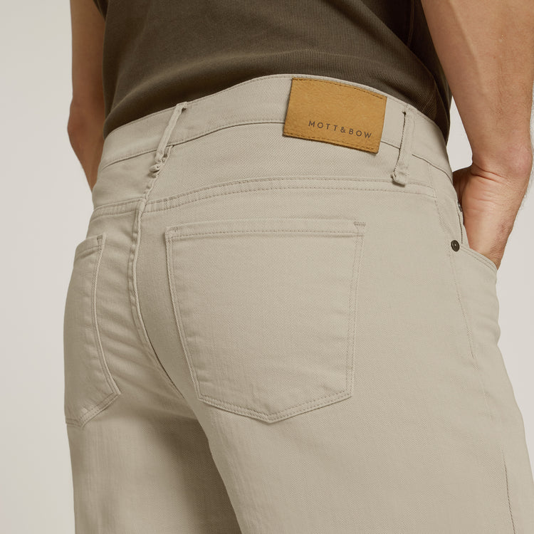 Men wearing Light Khaki Straight Mercer Jeans