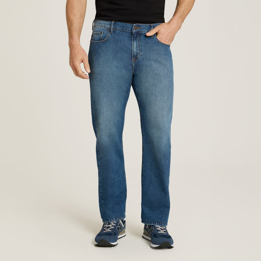 Straight Ridge Jeans Light/Medium Blue Straight jeans