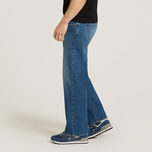 Straight Ridge Jeans Light/Medium Blue Straight jeans