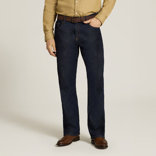 Straight Ridge Jeans Dark Blue Straight jeans