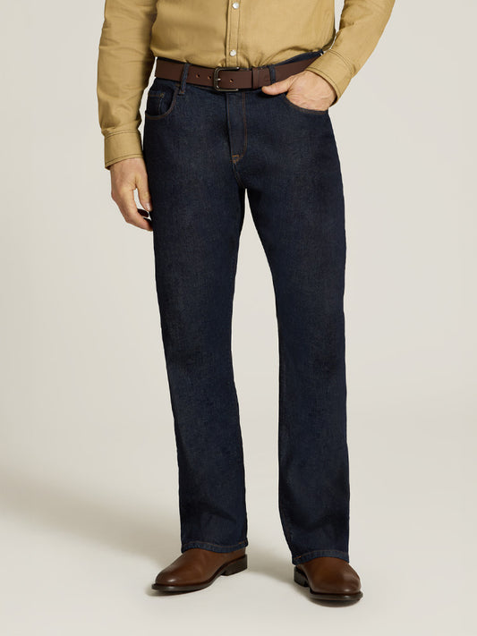 Straight Ridge Jeans Dark Blue Straight jeans