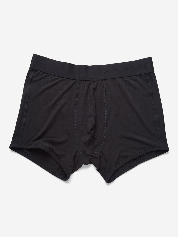  wearing Black Second Skin Trunk