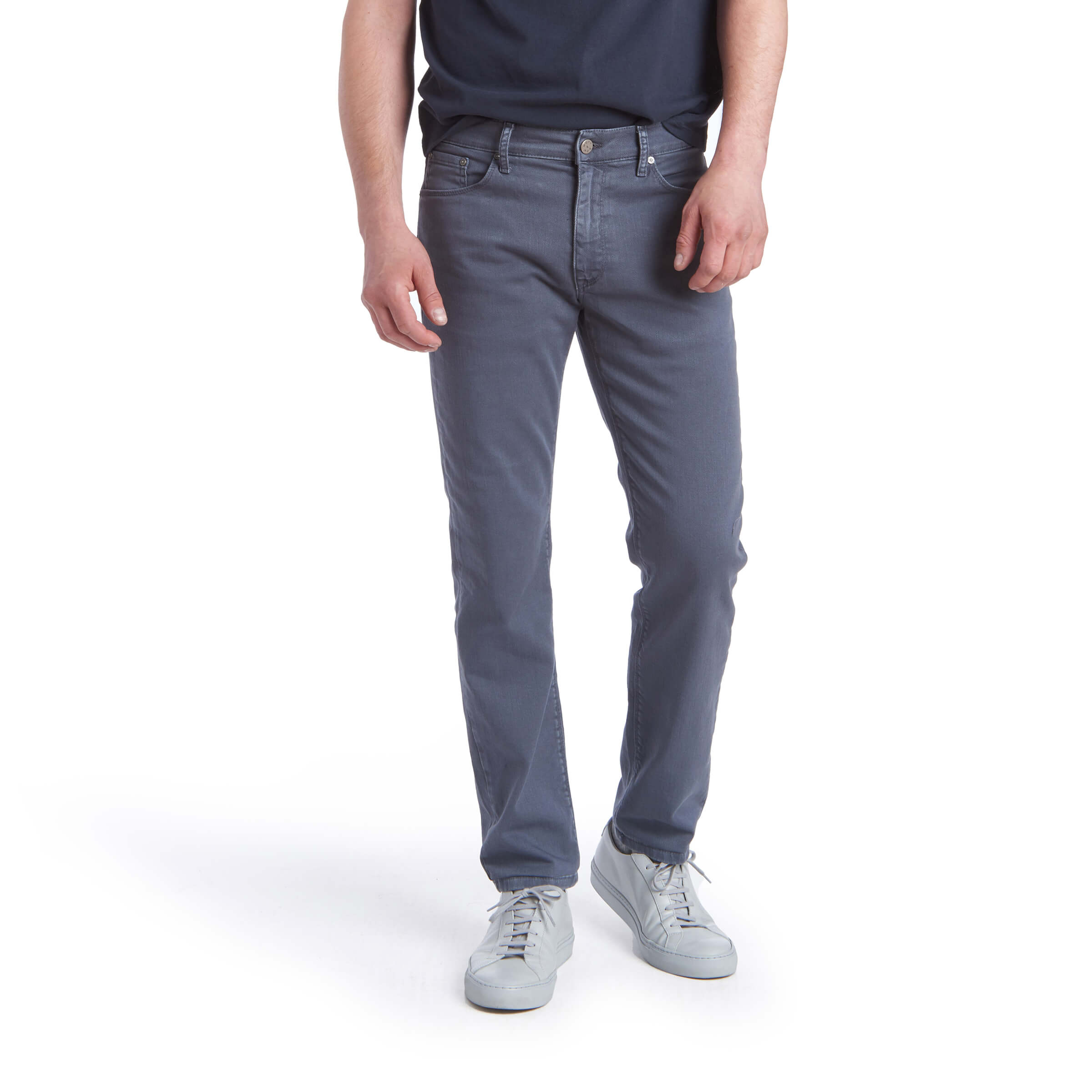 Men wearing Ardoise Slim Mercer Jeans