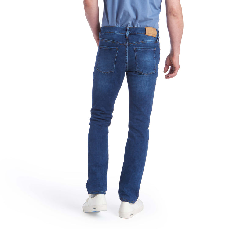 Men wearing Medium Blue Slim Watt Jeans