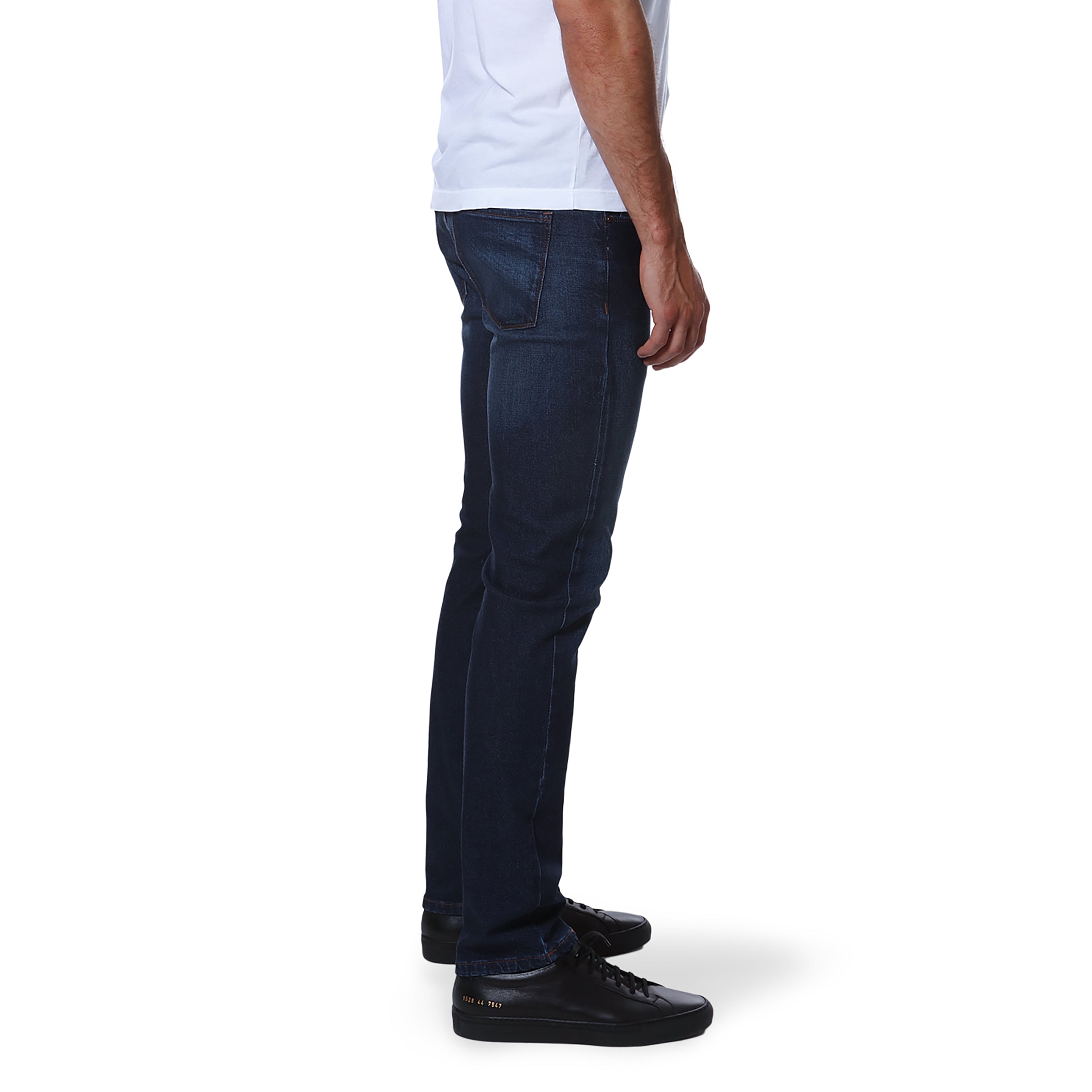 Men wearing Bleu  Médium/Foncé Slim Benson Jeans