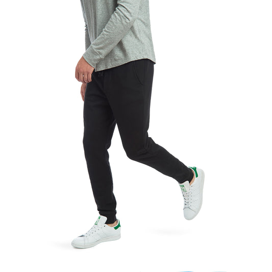 The French Terry Sweatpant Hooper Black Regular sweats