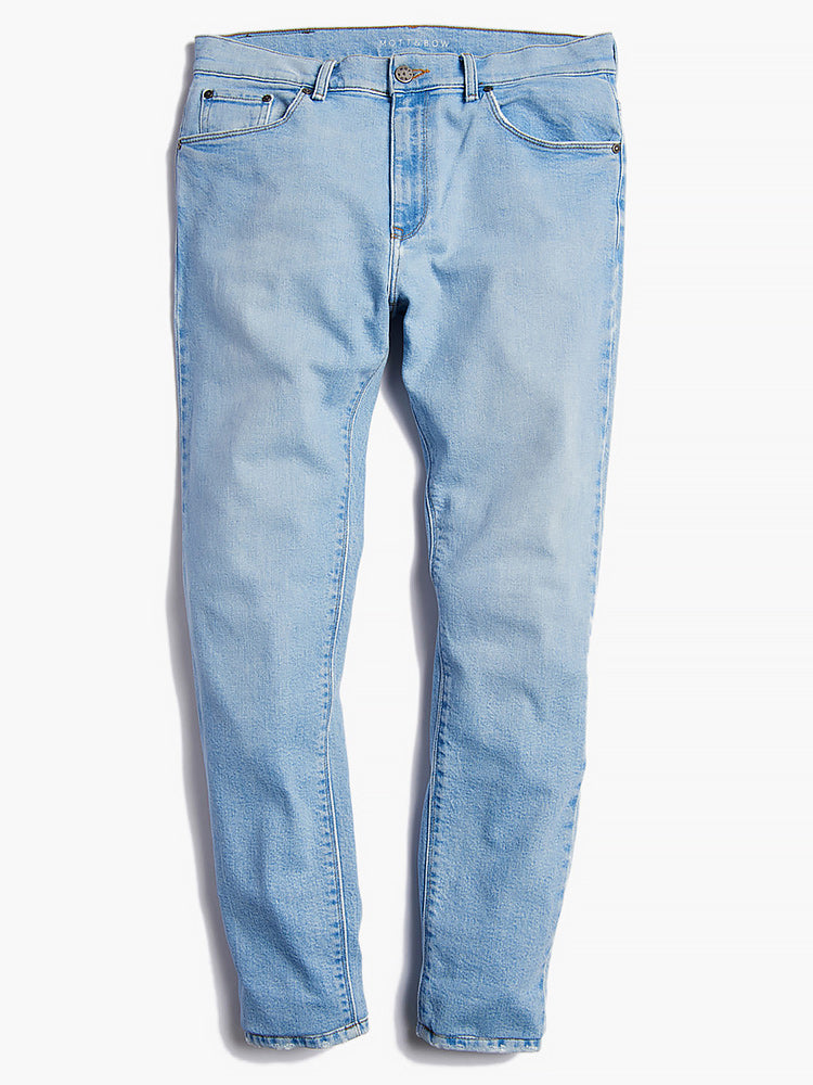 Men wearing Azul claro Straight Hubert Jeans
