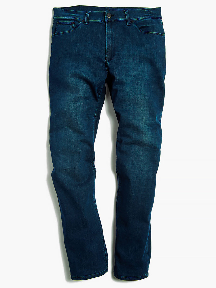 Men wearing Bleu  Médium/Foncé Slim Greene Jeans