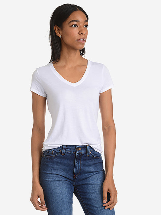 Fitted V-Neck Marcy Tee tees