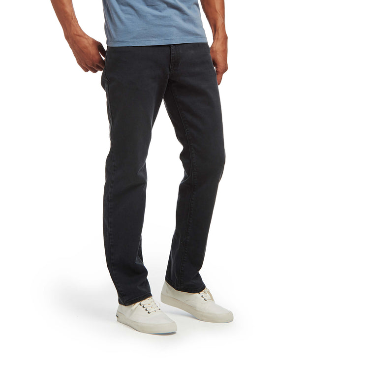 Men wearing Medium/Dark Gray Straight Stone Jeans