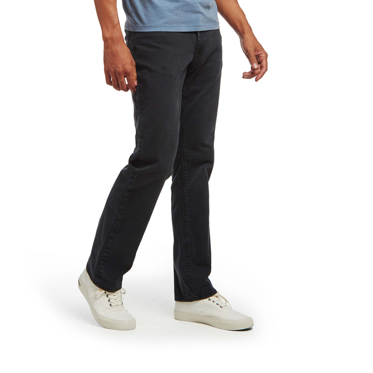 Men wearing Medium/Dark Gray Straight Stone Jeans
