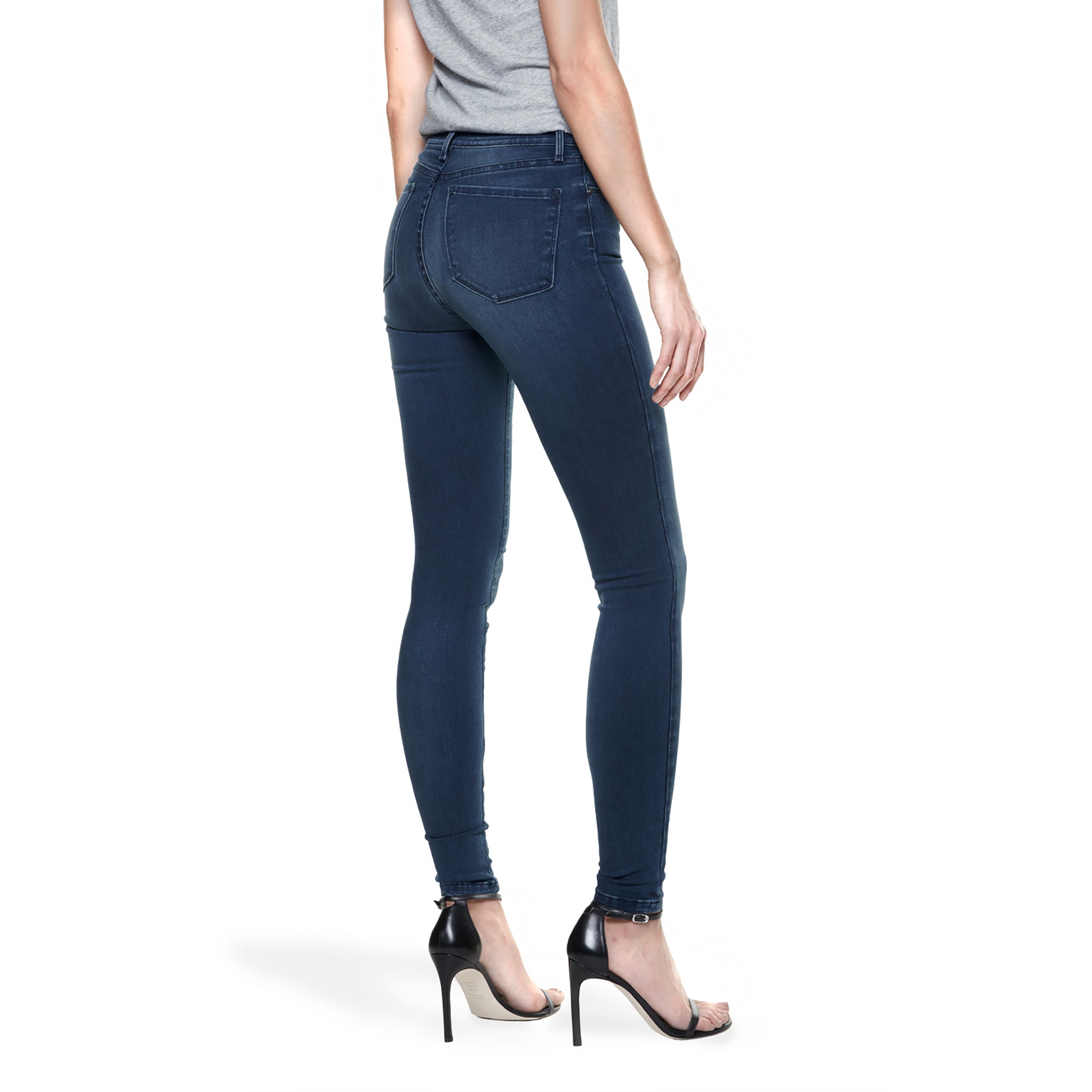 Women's High Rise Skinny Ann Jeans - Mott & Bow