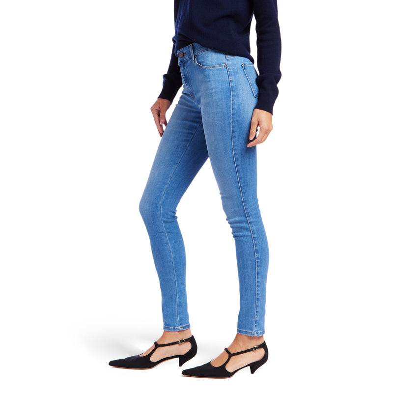 Women wearing Light Blue High Rise Skinny Jane Jeans