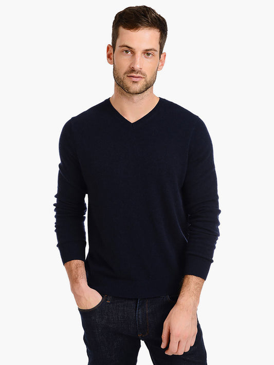 Classic Cashmere V-Neck Bergen Sweater sweaters