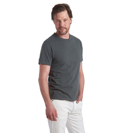 Classic Crew Driggs Tee Distressed Green Crew tees