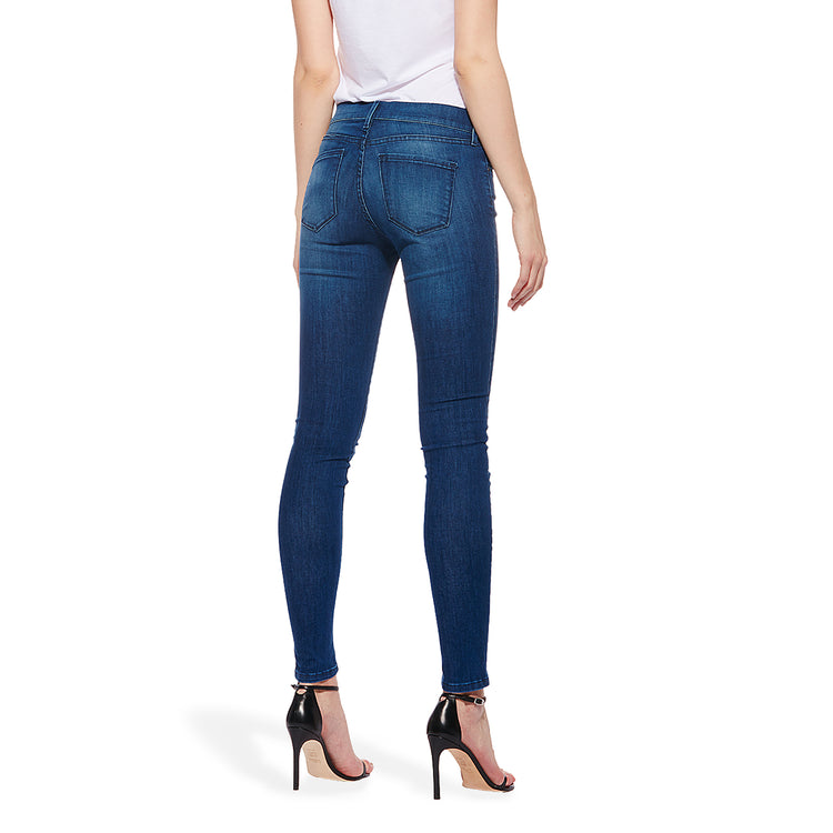 Women's Mid Rise Skinny Carmine Jeans - Mott & Bow