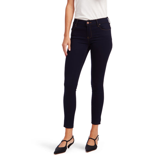 Mid Rise Skinny Ann Jeans Dark Blue Mid-Rise Skinny jeans
