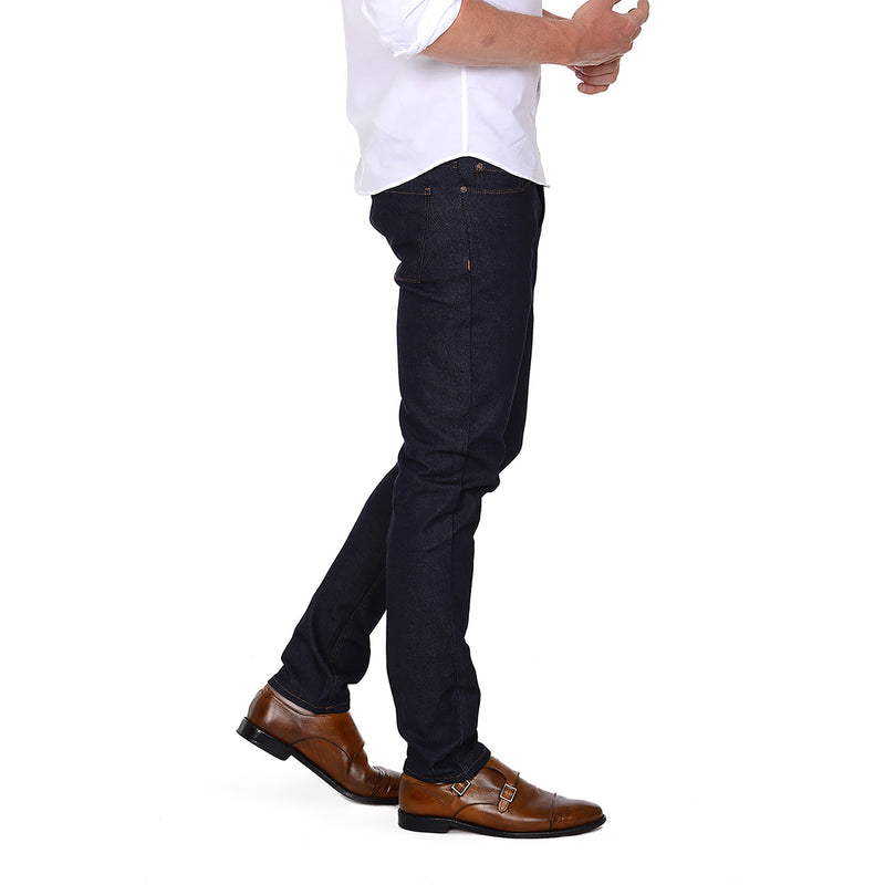 Men wearing Azul oscuro Skinny Oliver Jeans