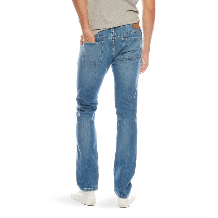 Men wearing Light Blue Slim Benson Jeans