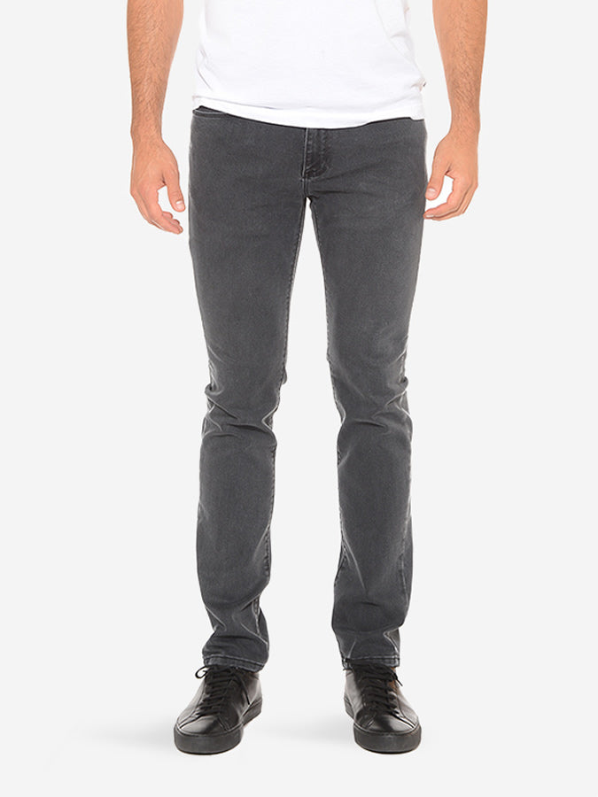 Men wearing Medium Gray Slim Stone Jeans