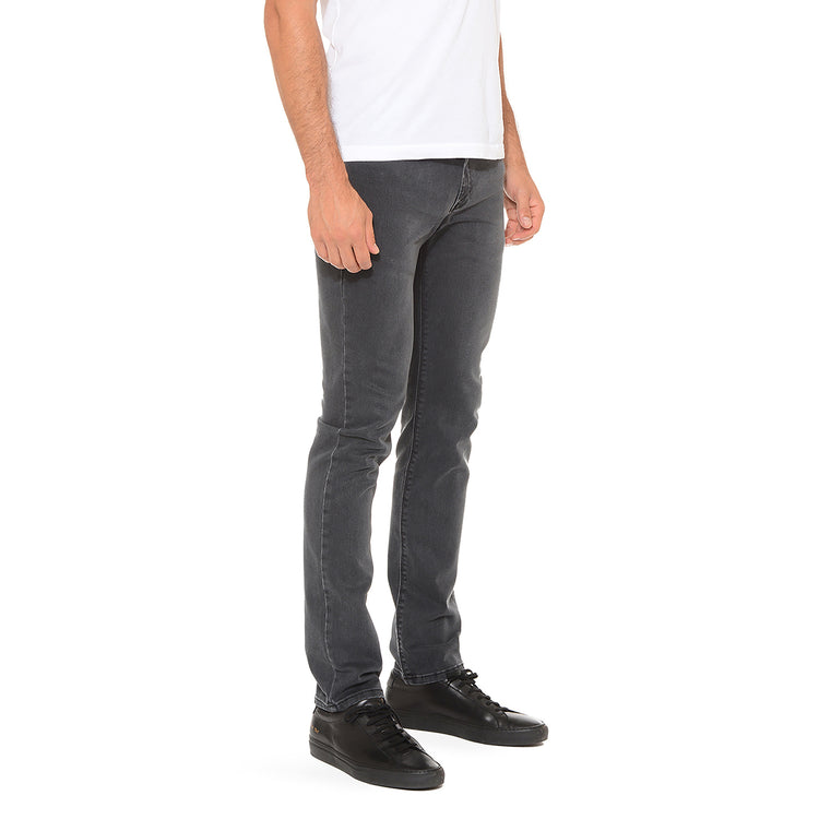 Men wearing Gris Médium Slim Stone Jeans