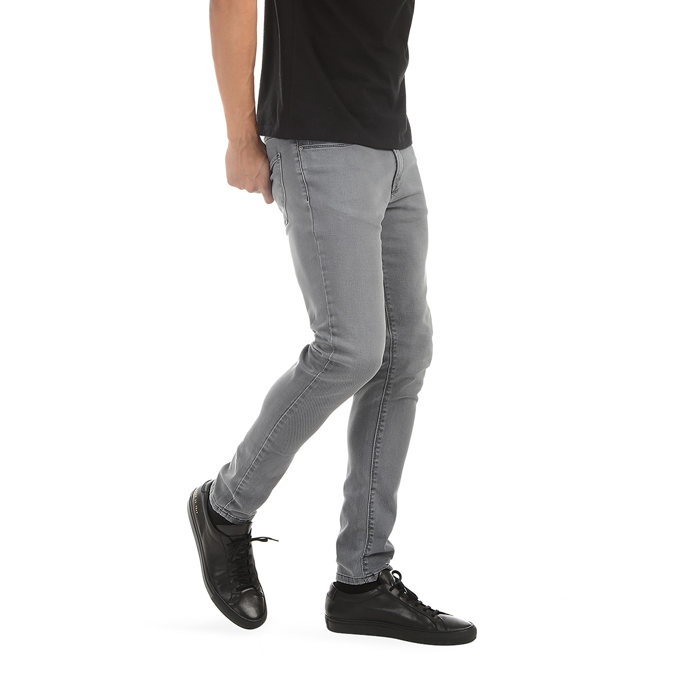 Buy Spykar Grey Cotton Slim Fit Jeans for Mens Online @ Tata CLiQ