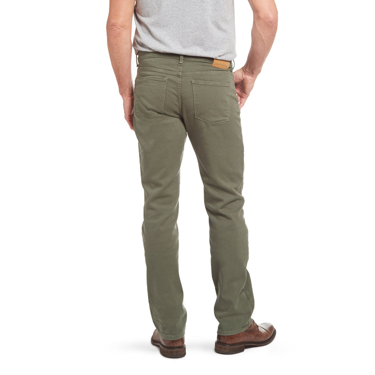 Men wearing Moss Straight Mercer Jeans