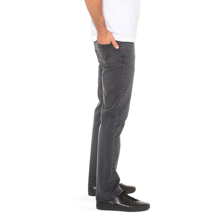 Men wearing Gris Médium Straight Stone Jeans