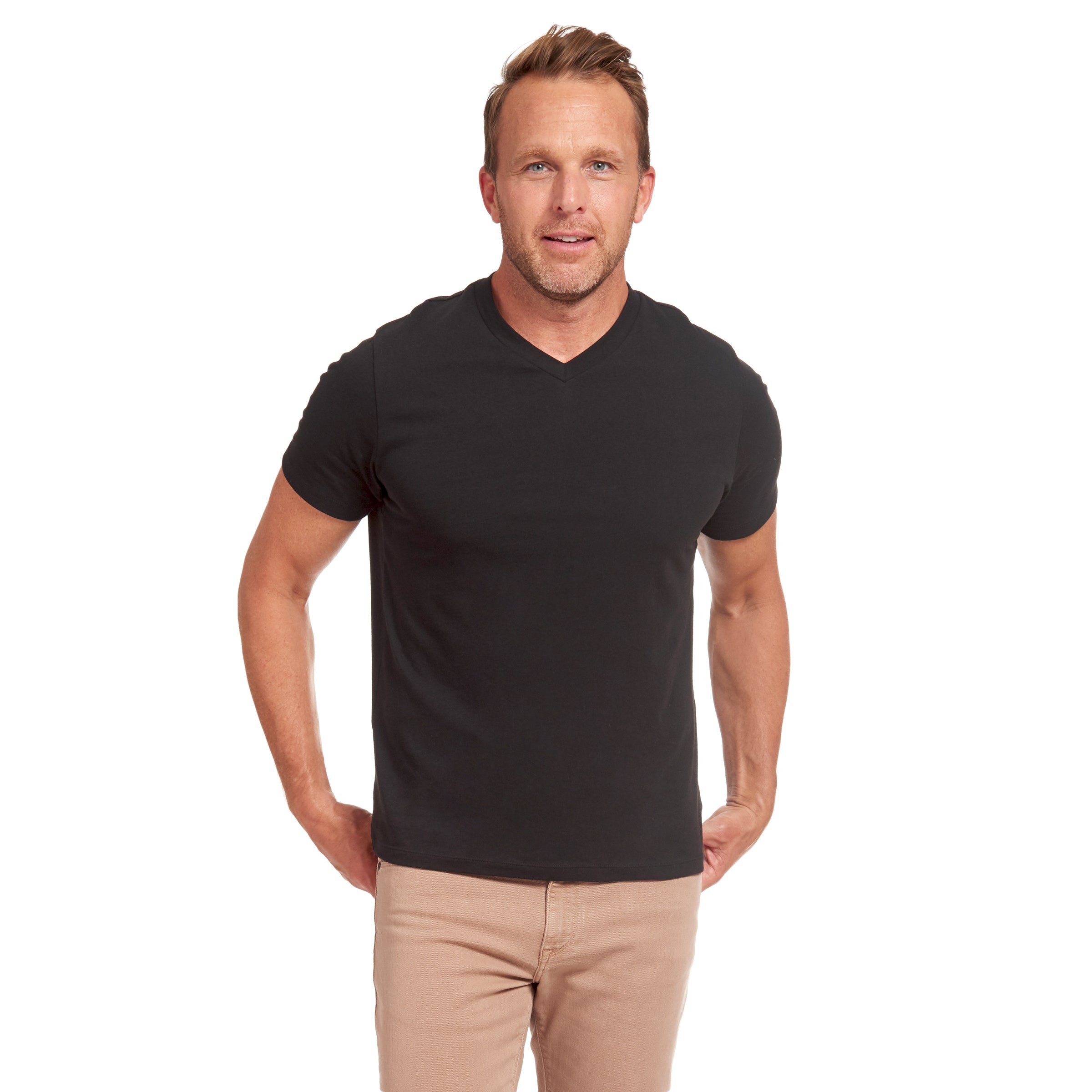 Men's Classic V-Neck Driggs Tee - Mott & Bow