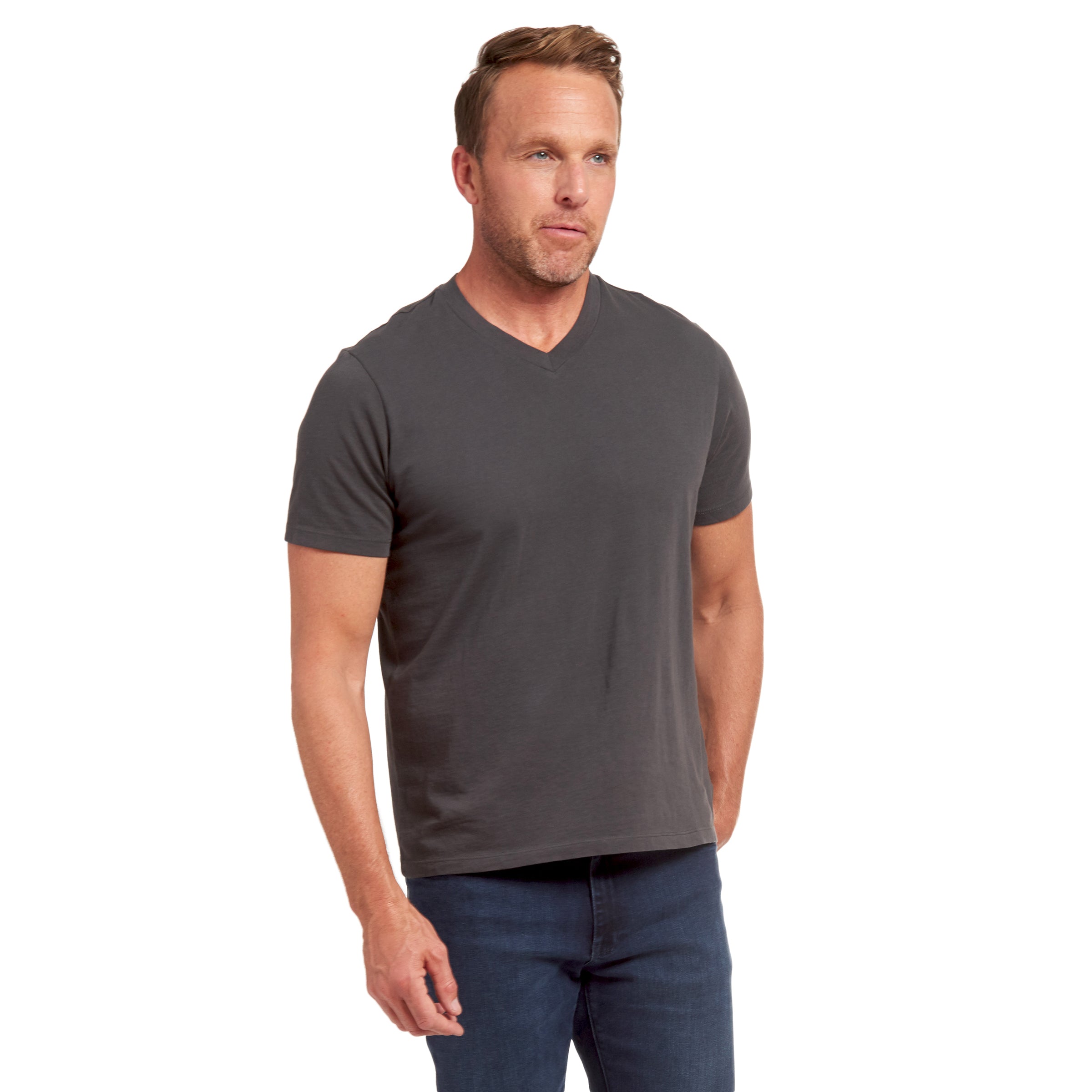 Men's Classic V-Neck Driggs Tee - Mott & Bow