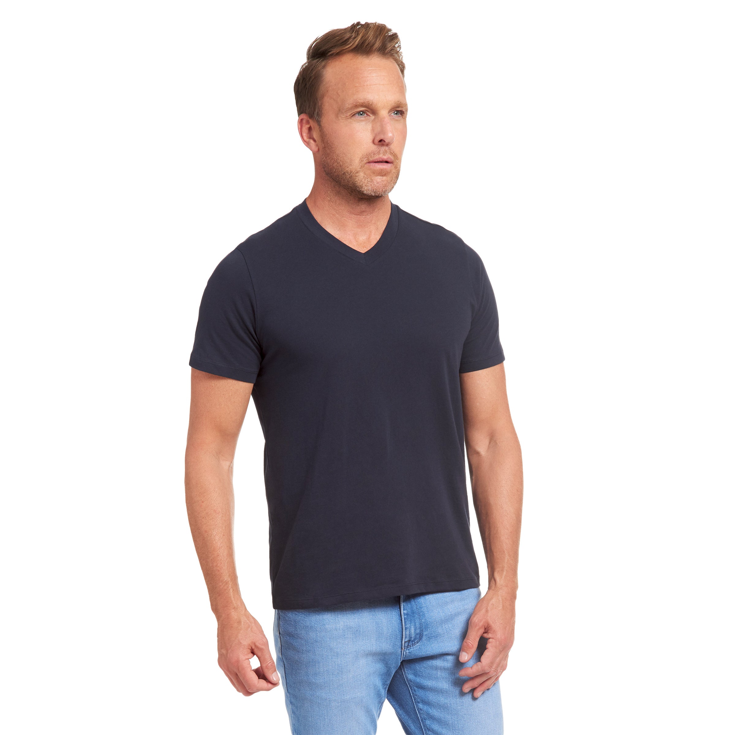 Men's Classic V-Neck Driggs Tee - Mott & Bow